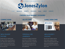 Tablet Screenshot of joneszylon.com